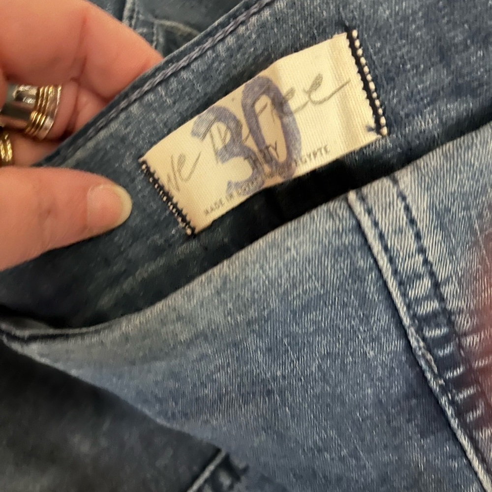 NWT NIB Free People Jeans (riptide) - Picture 5 of 11